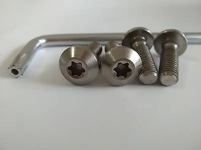 4 шт. конусные винты из титанового сплава с отверткой|torx screw|screw conetorx screw head |