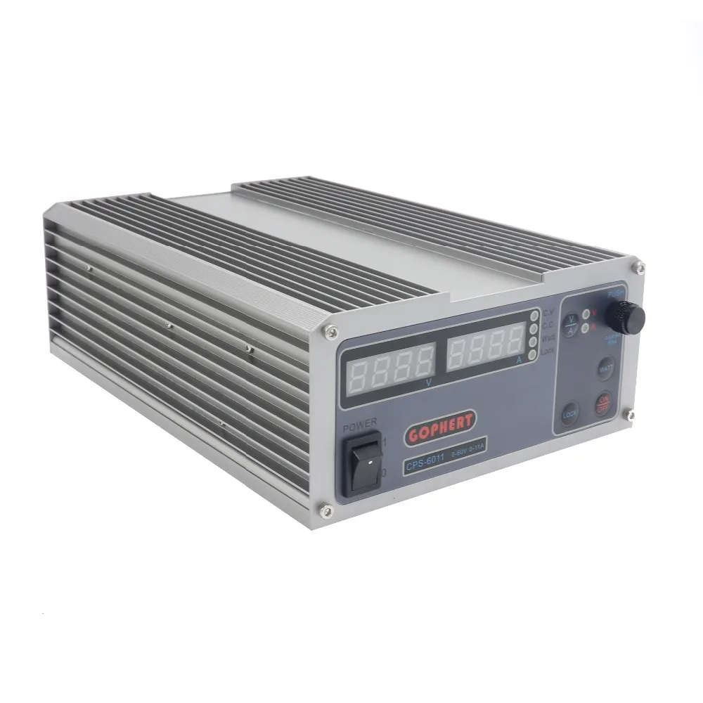 CPS-6011 Мини Регулируемая Компактный Высокого Мощность Цифровой DC Питание 60V 11A лаборатории Питание постоянного тока разъем комплект