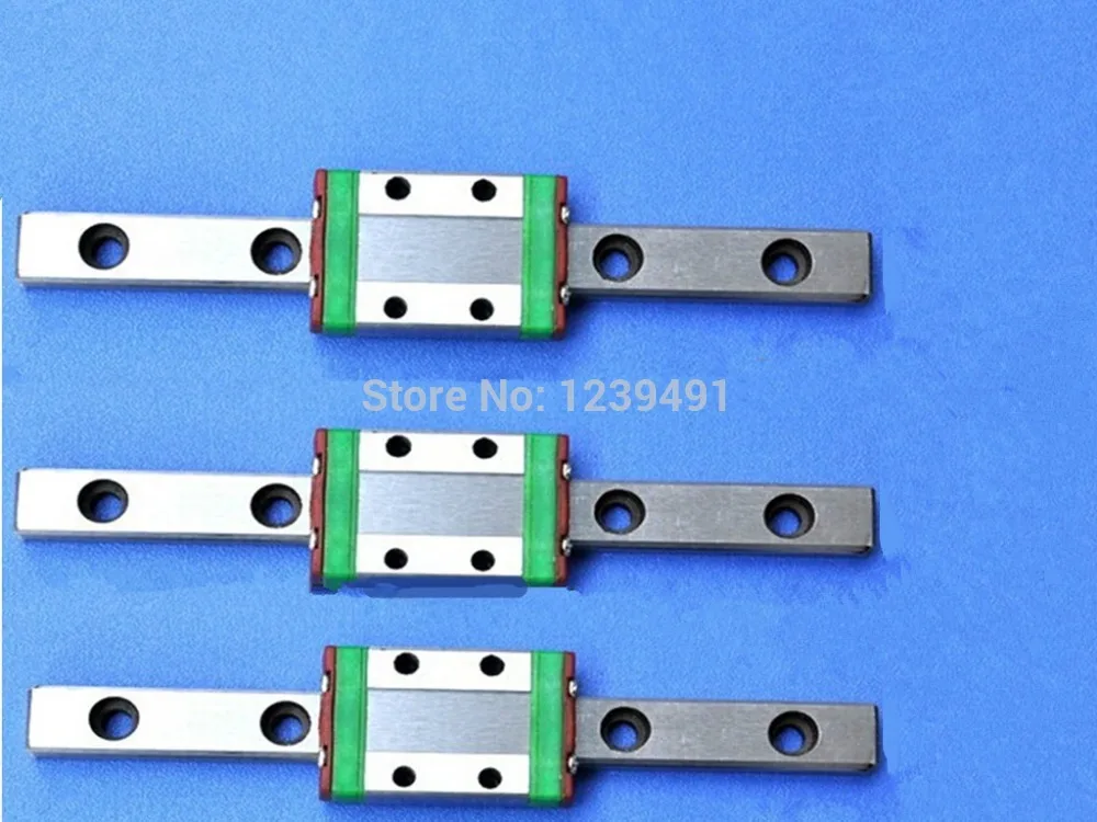 

3pcs MGN15- L800mm linear rail + 3pcs MGN15H carriage