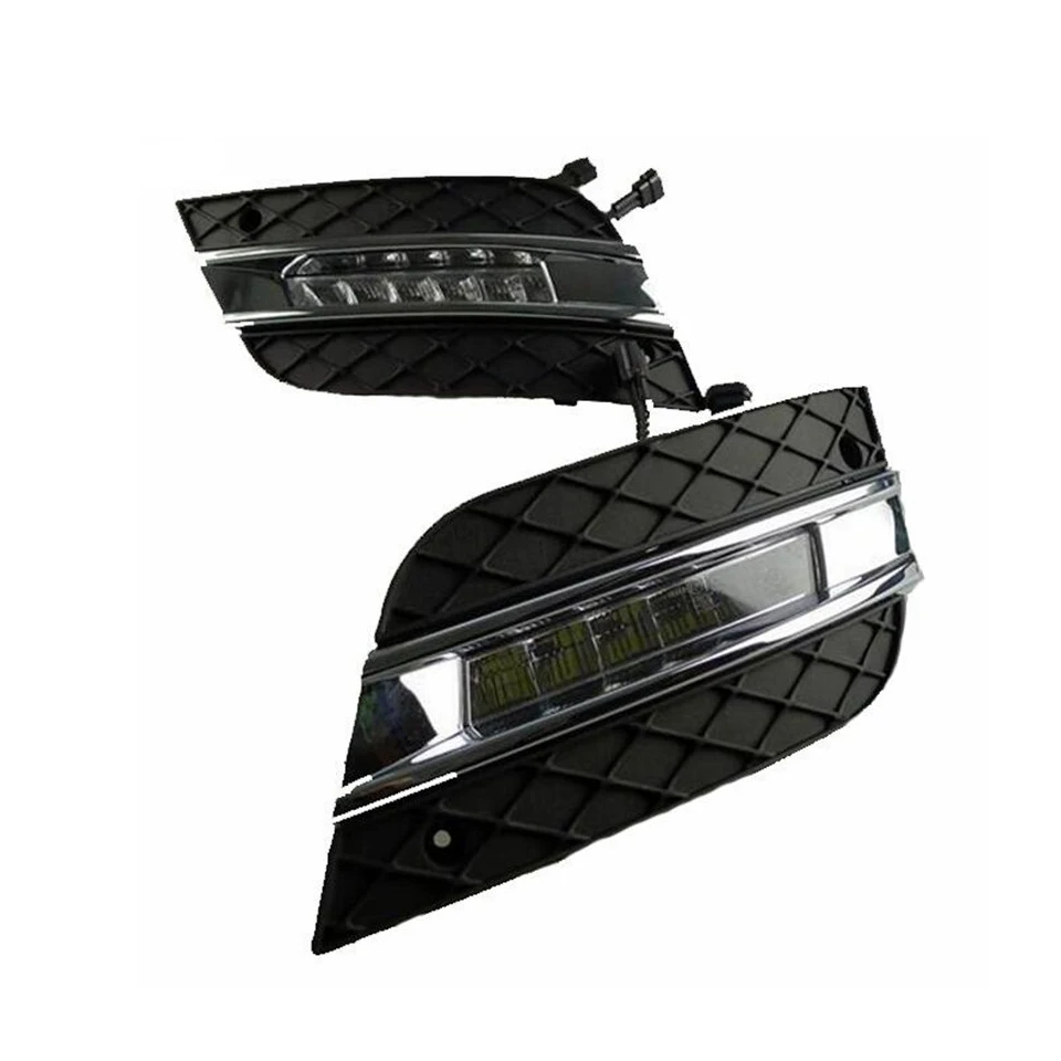 2 шт 12V светодиодный для Mercedes Benz ML350 W164 ML300 ML320 2010 2011 DRL Габаритные огни дневного