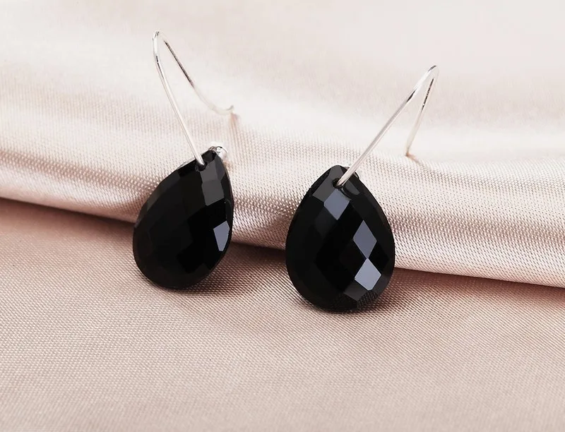 

High Quality Brand Jewelry Crystal 925 Sterling Silver Earrings Fors Friend Gift PS020