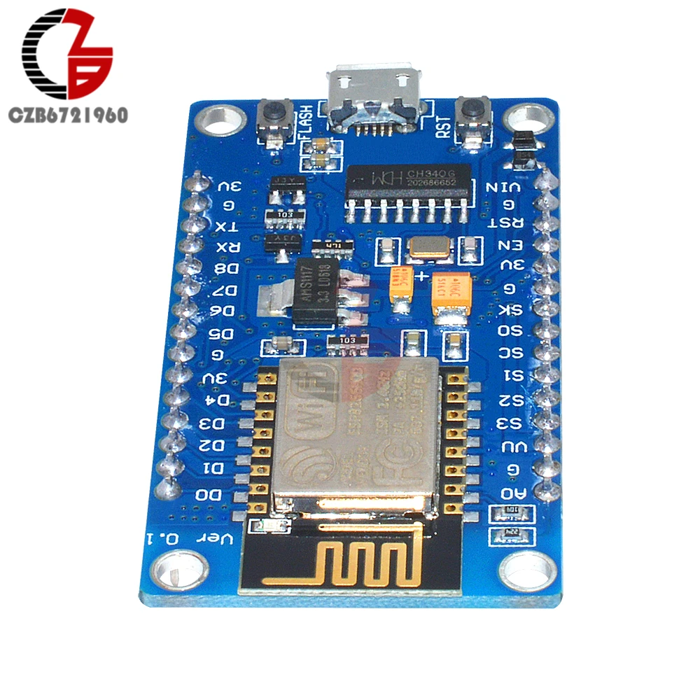 Макетная плата 3 В ESP8266 CH340 CH340G с Wi Fi Micro USB STA AP TCP IP UART GPIO IOT замена CP2102 для Arduino NodeMcu