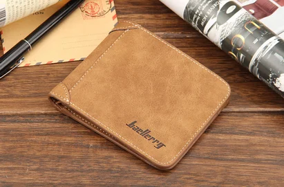 50 шт. мужские кожаные кошельки с держателем для карт памяти|men wallet small|leather men's