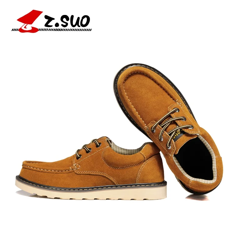 Z. суо Полный замши мужской обуви удобные мужчины повседневная обувь мода для