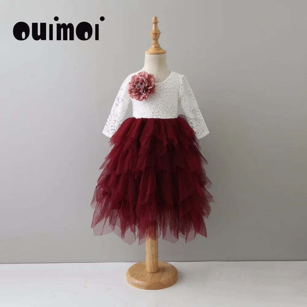 Женское длинное платье с кружевными рукавами и открытой спиной весна 2018 | Детская