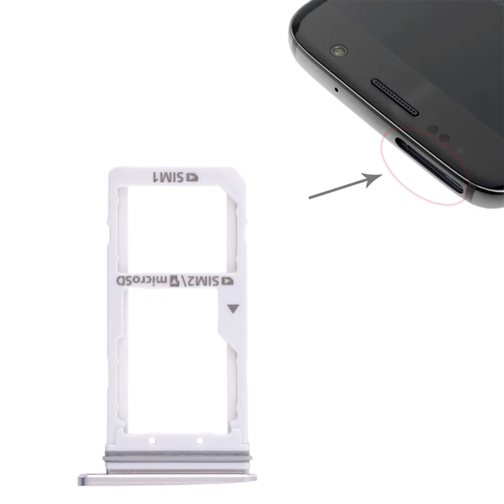 iPartsBuy New items 2 SIM Card Tray / Micro SD for Galaxy S7 | Мобильные телефоны и аксессуары