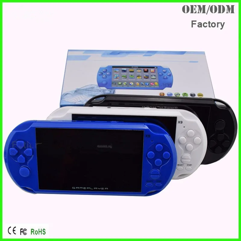 Игровая консоль Cdragon X9 5 дюймов 8 ГБ 10000 ретро игр|handheld game console|handheld gamegame console |