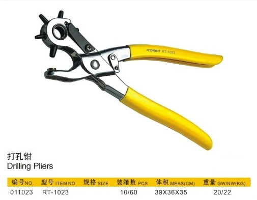 1 шт. щипцы для перфорации кожи с резиновой втулкой|pliers clamp|plier punchplier sleeve |
