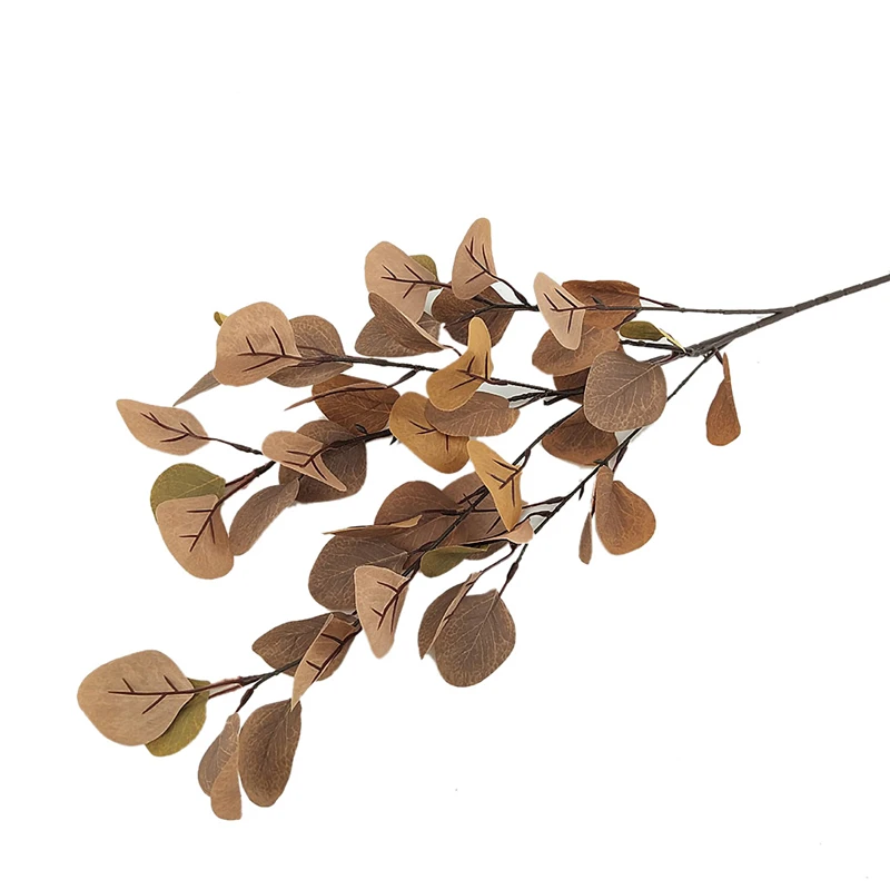 Сад Искусственный цветок листья эвкалипта деньги листьев гинкго для офиса
