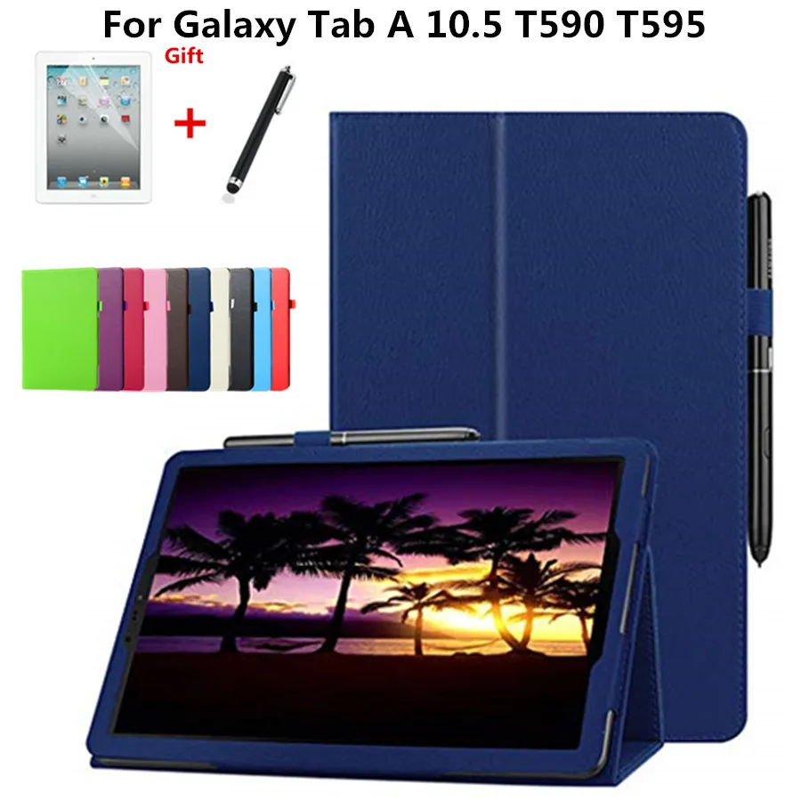 Чехол для Samsung Galaxy Tab A A2 10 5 дюймов 2018 SM T590 T595 T597 чехол планшета с автоматическим