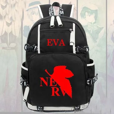 Популярный Аниме EVA рюкзак для косплея модная Холщовая Сумка женские дорожные