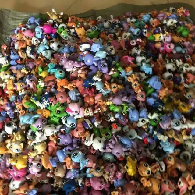 1 шт. Littlest Pet Shop куклы игрушки Фигурки ПВХ Дети различные стили игрушка цифры для