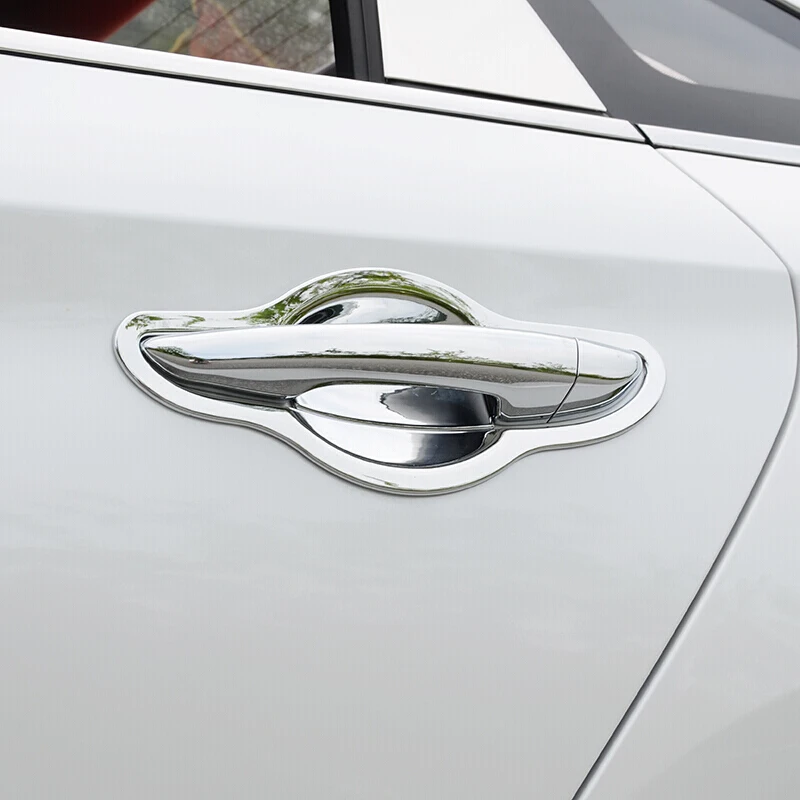 Для Hyundai Sonata LF 2015-2018 ABS Chrome наружная дверные ручки чаши Крышка Кубок полости