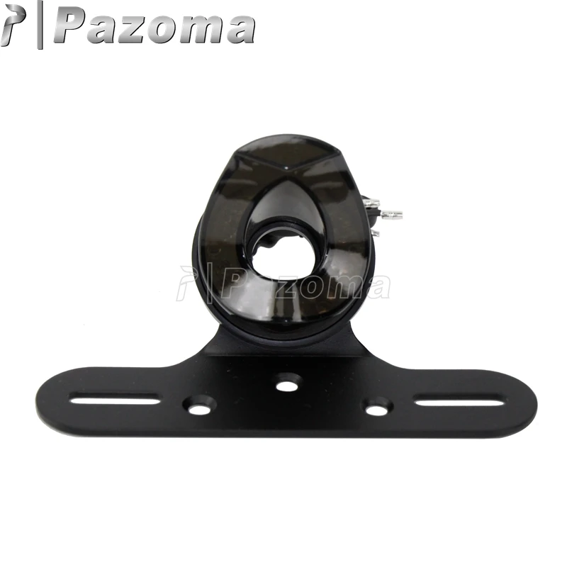 Держатель заднего номерного знака мотоцикла Emark светодиодный стоп-сигнал задний