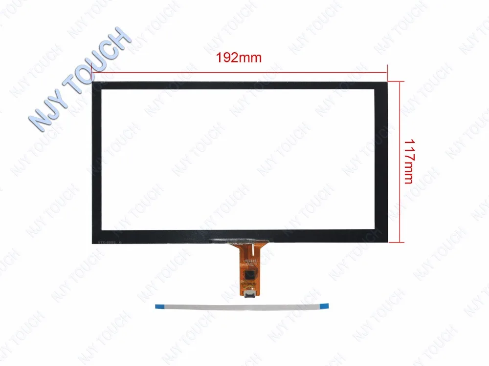 

8" Capacitive Touch Panel 192x117mm for 1024x600 GPS Android Handwriting Screen