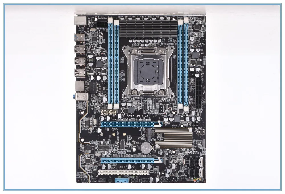 Материнская плата для компьютера E5 2.4F материнская с разъемом LGA 2011 DDR3 DMI2.0 64 Гб 79/c60x