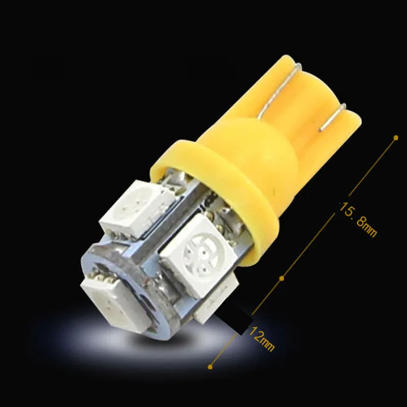 Светодиодный Светодиодная лампа T10 5050 5 SMD теплый белый/холодный
