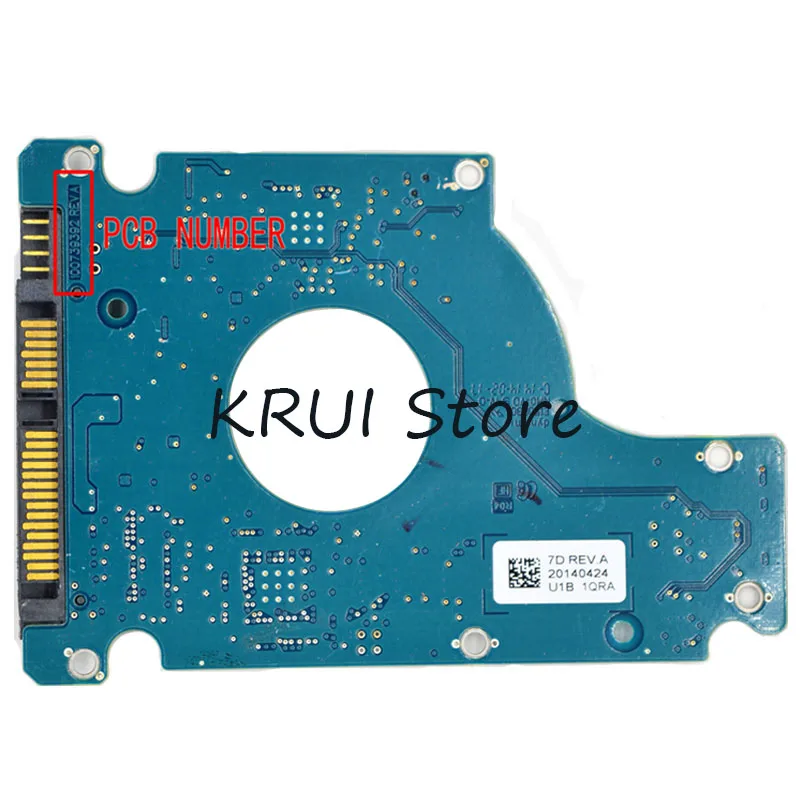 Бесплатная доставка SPINPOINT M9T 7C REV. A ST2000LM003 MOMENTUS HDD PCB/номер платы: 100739392 REV |