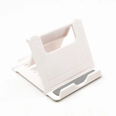 2 Pcs white 2 шт./партия Регулируемый универсальный пластиковый держатель для телефона подставка база для iPhone 7 8 X чехол для смартфона карамельный цвет Мобильная подставка для телефона - Цвет: 2 Pcs white