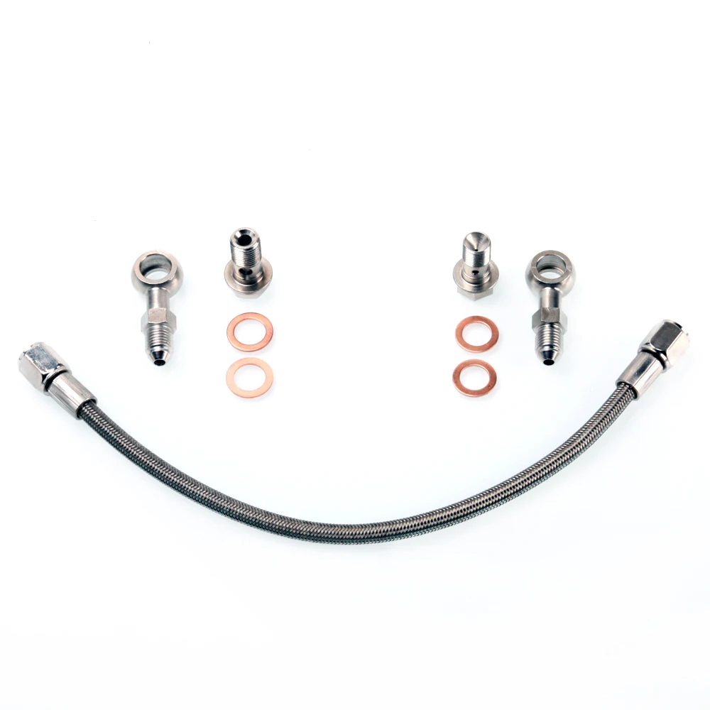 Kinugawa турбо масло подачи Линия Комплект для SUBARU EJ20 EJ25 IHI VF30 VF35 VF37|kit sub|kit kitskit subaru |