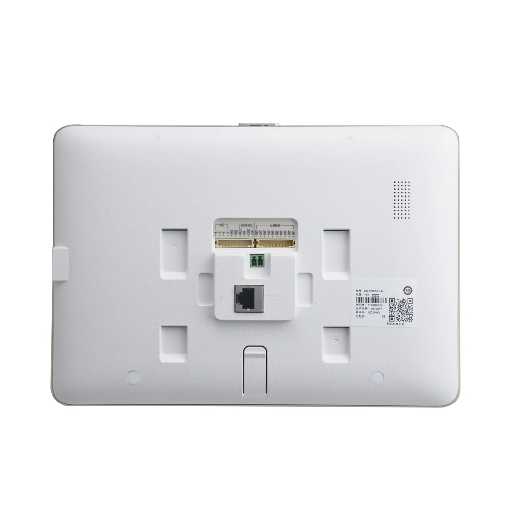 Hikvision внутренний видеодомофон DS KH8501 A с 10 дюймовым цветным сенсорным экраном 8