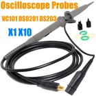 Портативный осциллограф измерительный щуп MCX для Nano DS0201DS203DSO 201DSO 203, x1 и x10, оптовая продажа