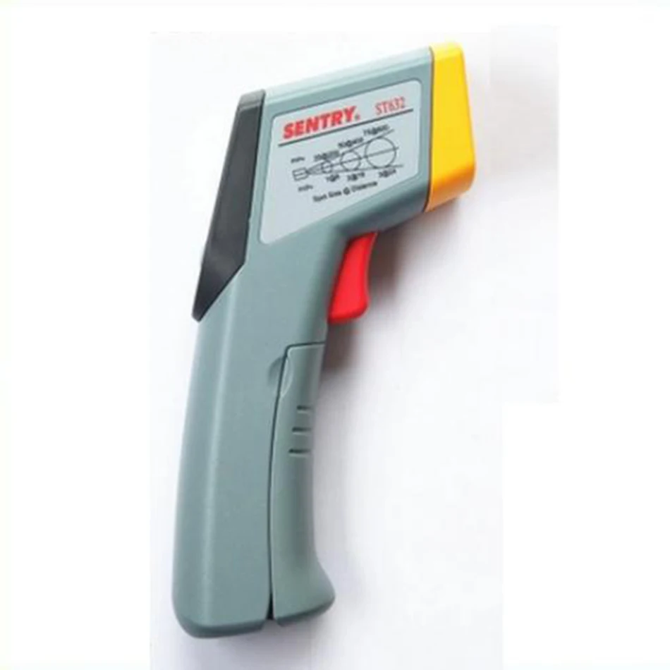 ST-632 Economic Infrared Thermometer Handheld Laser Temperature Measuring Gun Industrial Object Sight Switchable | Инструменты