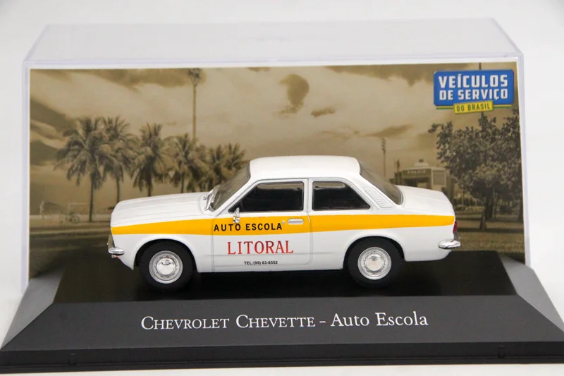 IXO алтайя 1:43 весы Chevrolet Chevette Авто Escola литье под давлением модели игрушки коллекция