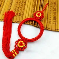 chinese knot pendant fringe tassel 10 pcs fringe diy small tassels chinese knot new year gift pendant spring festival decorative