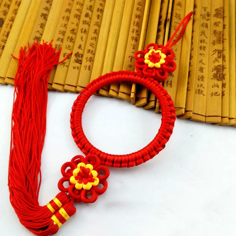 Подвеска в виде китайского узла бахрома кисточка 10 шт. Diy маленькие кисточки