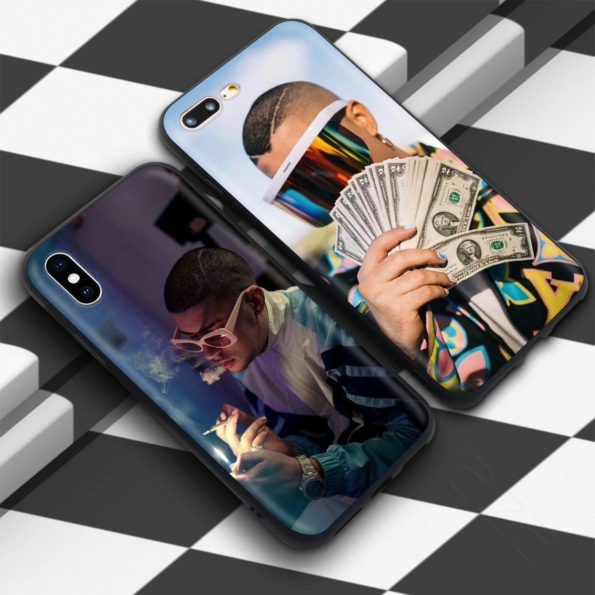 Чехол Lavaza Bad Bunny X100pre для iPhone 12 mini 11 Pro XS Max XR X 8 7 6 6S Plus 5 5s se|Бамперы| |