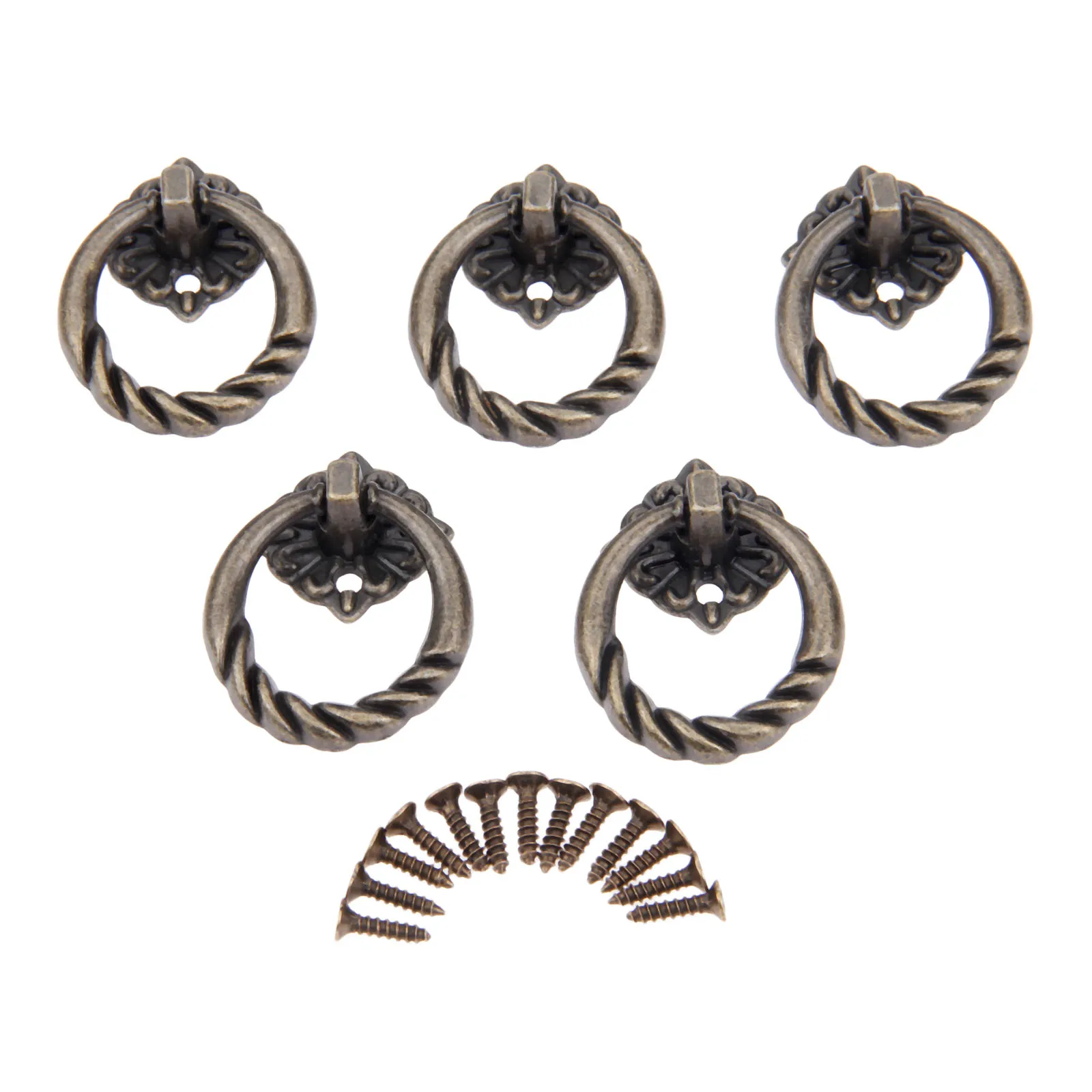 5 шт. антикварная мебель ручки для мини шкатулка ювелирных изделий и дверного