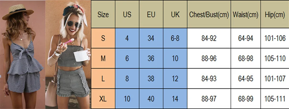 Хит женский комплект одежды облегающий клетчатый летний укороченный Топ без