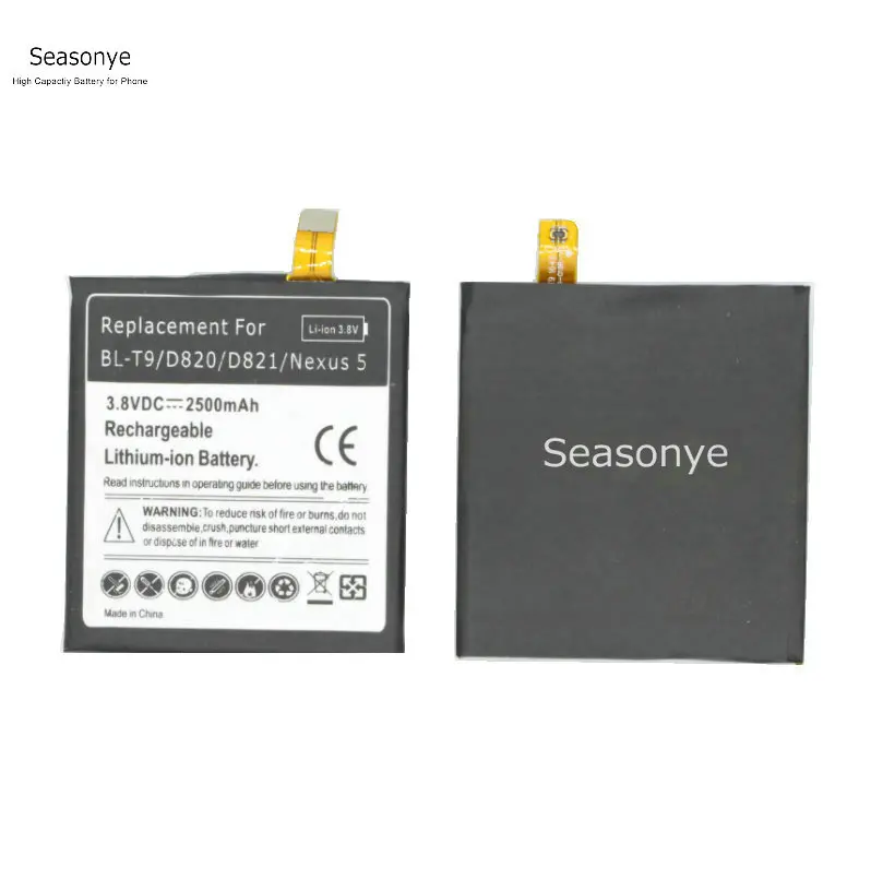 Seasonye BL T9/BL T9/BLT9 2500 мАч запасная батарея для мобильного телефона подходит LG Google Nexus5