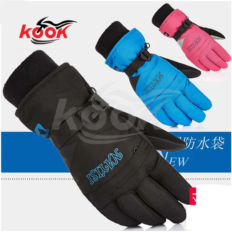 Перчатки pro водонепроницаемый снег зима мотоцикле лыжи сноуборд сторонним