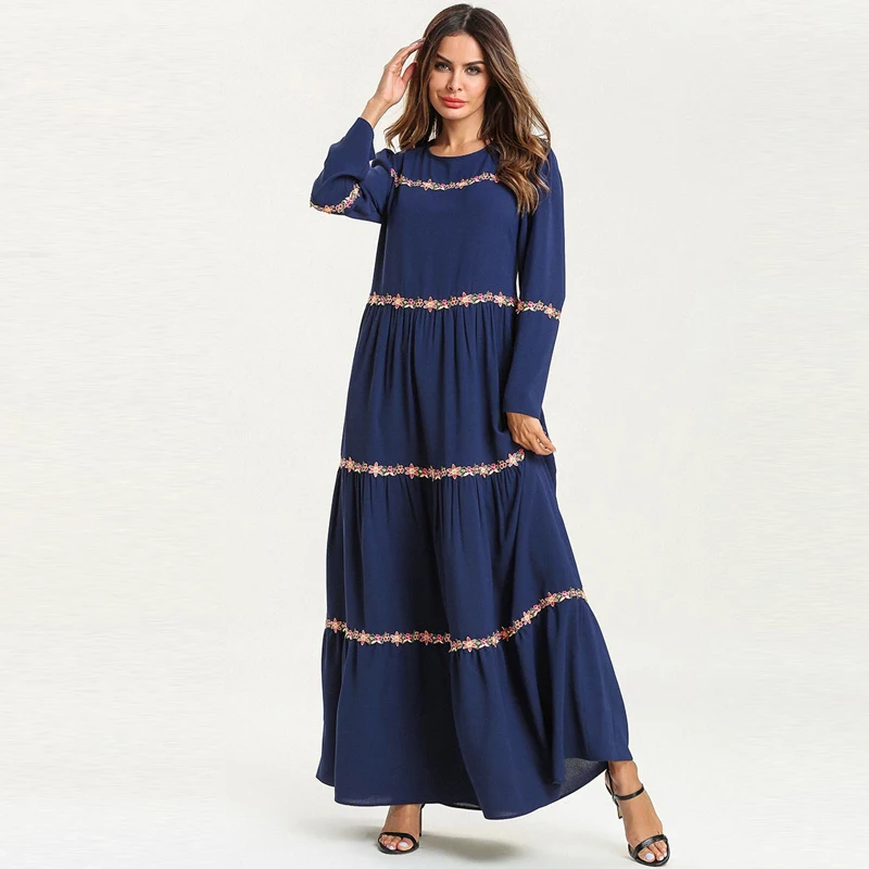 Большие размеры abaya платье из Дубая восточный женский халат для женщин кимоно