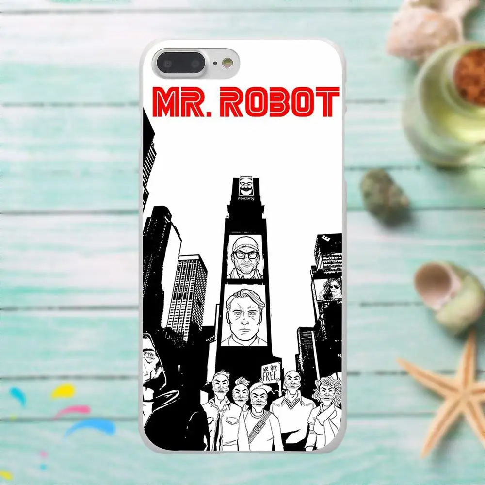 Mr Robot Rami Said Malek мягкий узор Розовый для Huawei Honor 4C 5A 5C 5X 6 6A 6X 7 7A 7C 7X 8 8C 8S 9 10 10i 20 20i Lite