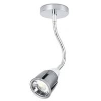 3w5w7w led cob ceiling light picture spotlight soft pipe lamp living room teahouse silver shell