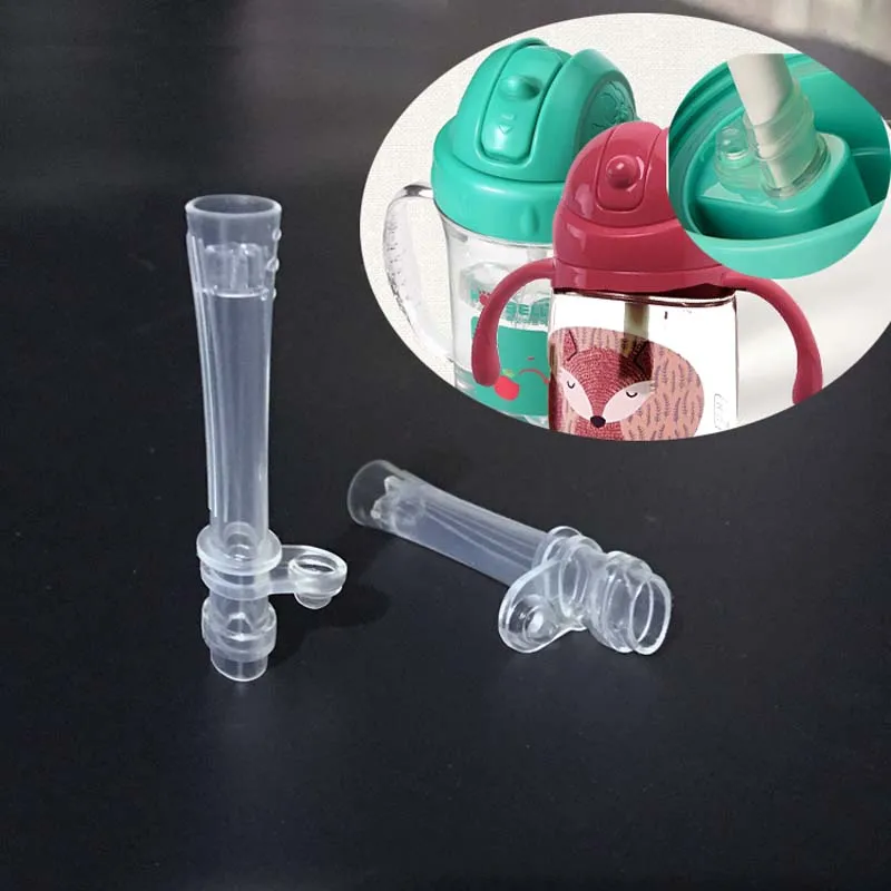 3 предмета в комплекте детская питьевая силиконовая трубочка для маленьких чашки