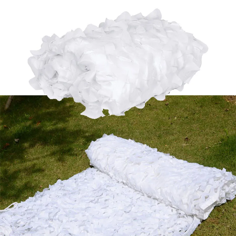 

Military Snow White Netting Sun Shelter Hunting Camping Car Drop Net Outdoor Wedding Party Decoration Photograph Balcony Netting