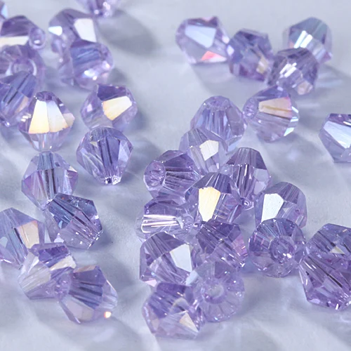 

500 шт конусообразные бусины, 4 мм, 5301 Австрия хрустальные бусины Стекло бусины, бусины с большим отверстием для собственноручного изготовлен...