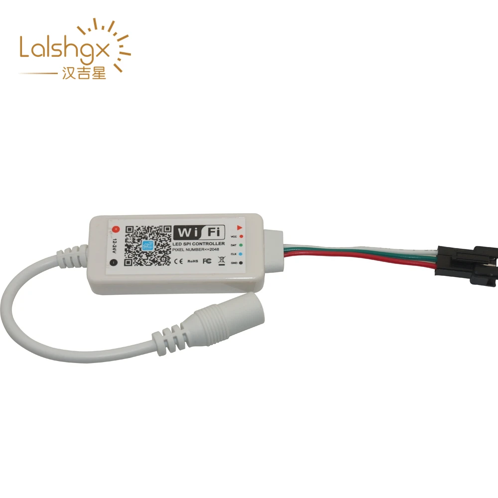 DC12V-24V mini SPI WIFI контроллер magic home полный цвет для WS2811 Светодиодная лента | Лампы и