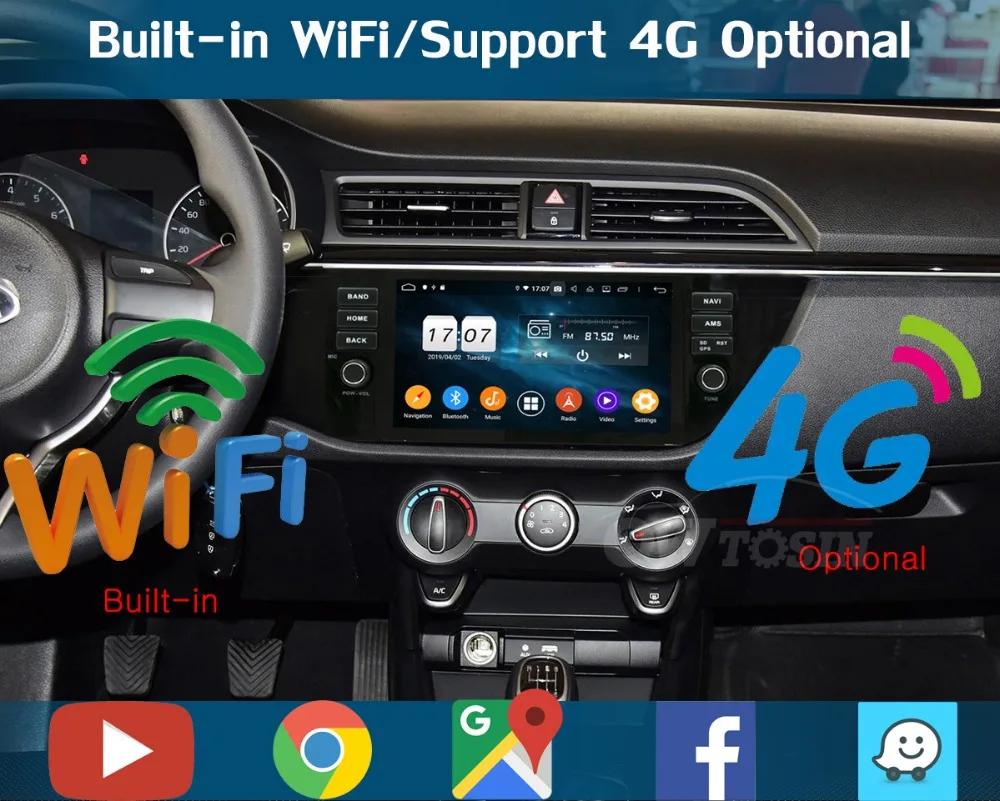 Octa Core Android 8,0/4 ядра Android 8,1 Автомобильный DVD плеер для KIA RIO K2 KIA K2 автомобильное радио Мультимедиа Bluetooth gps