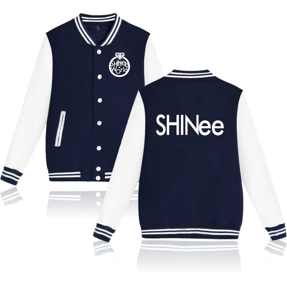 Корейская поп группа SHINEE куртка забавная повседневная одежда модная брендовая