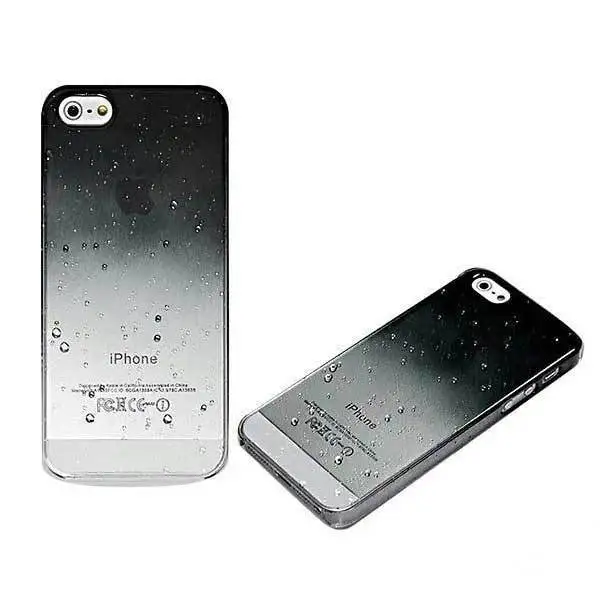 Decathlete Raindrop Grain Pattern PC Protector Case Cover For iPhone 5 5S |