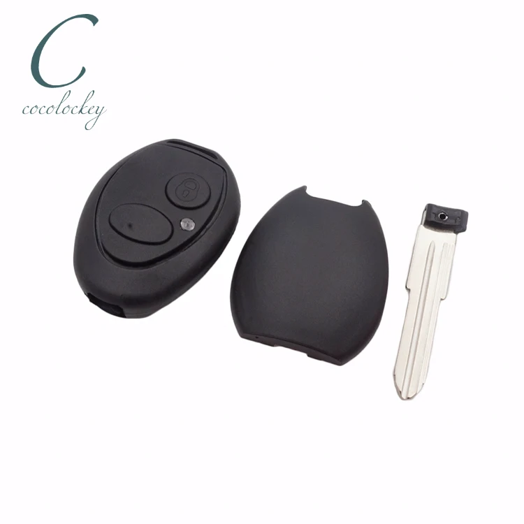 Чехол для автомобильного ключа Cocolockey подходит LAND ROVER Discovery 1999 2004 2 кнопки запасной