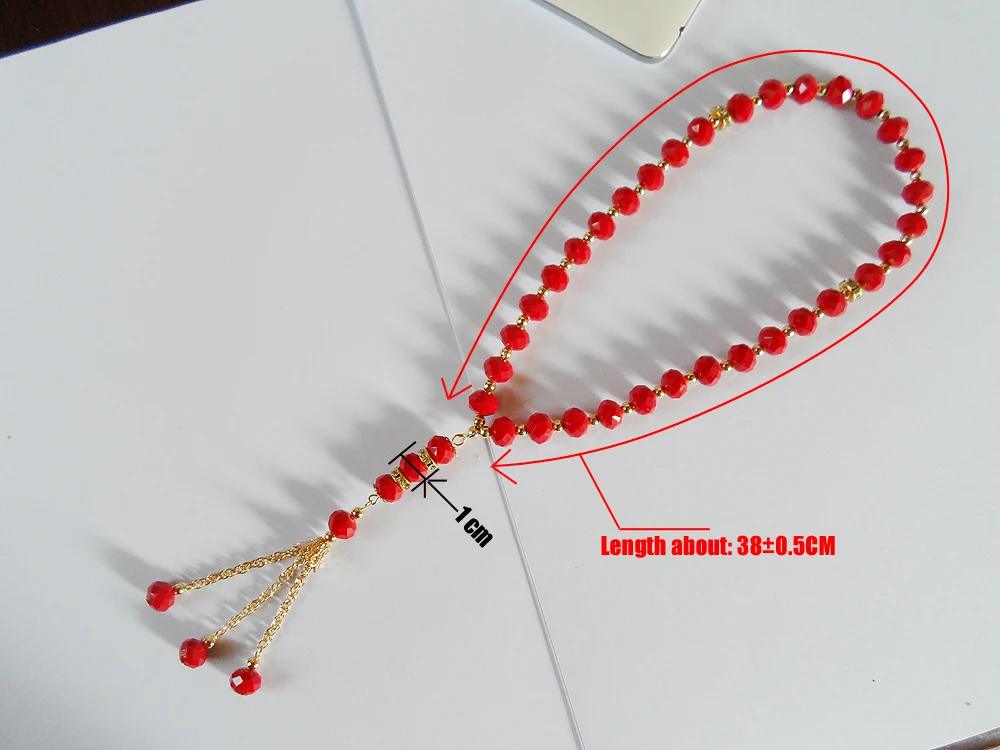 Новый дизайн 2020 керамический браслет с красными кристаллами красный