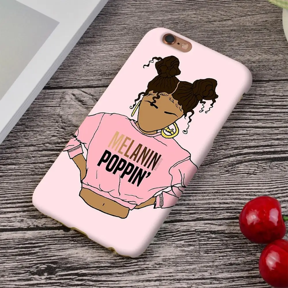 2 BUNZ меланина попсовое ABA принты чехол для телефона iPhone 5 5S SE 6 S плюс 7 Plus 3D женский