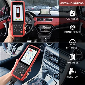 LAUNCH X431 CRP 808 полная система диагностики OBD сканер эксклюзивные настройки для большинства автомобилей заменены Easydiag 3,0