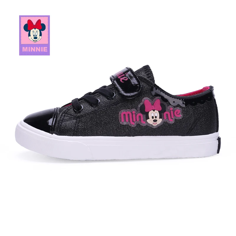 Дисней детская Минни обувь для детей девочек мода новая дышащая Нескользящая